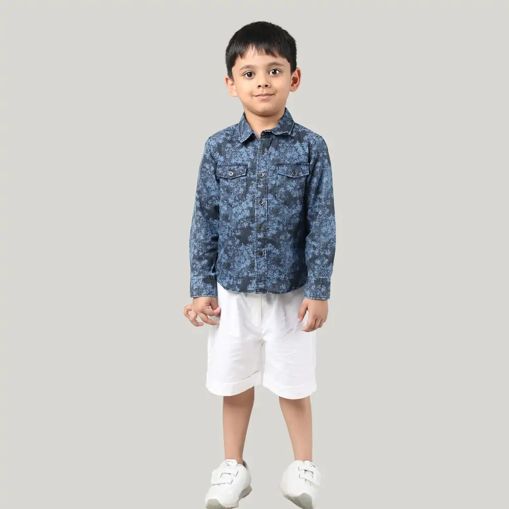 Buy Paradise Printed Shacket for Men for Men Online in India -Beyoung